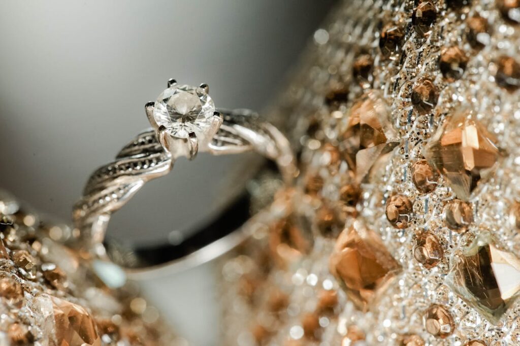 Verlobungsringe mit Diamanten