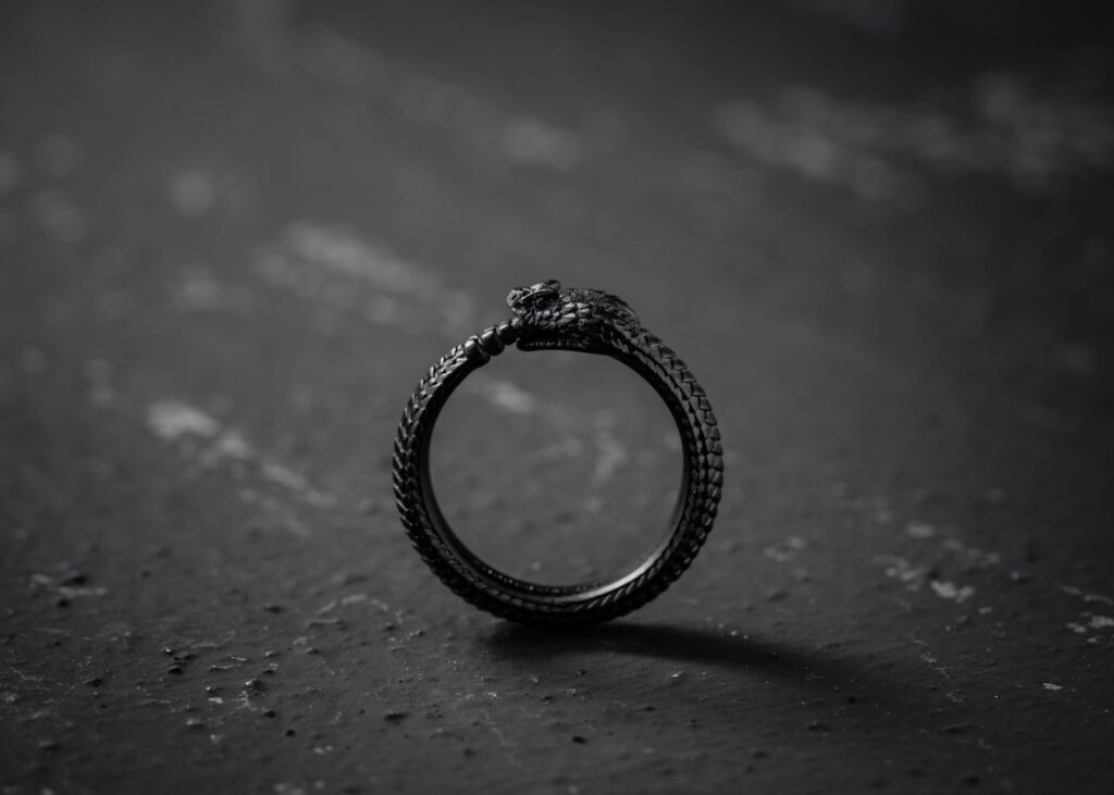 Schwarzer Ring