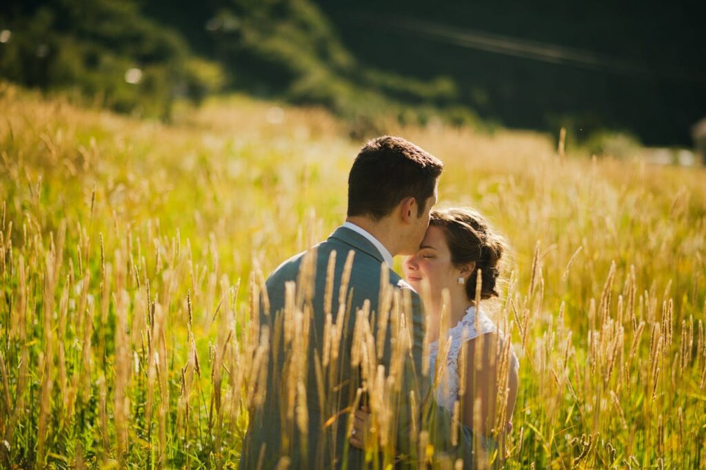 Hochzeit Land Feld Bauernhof