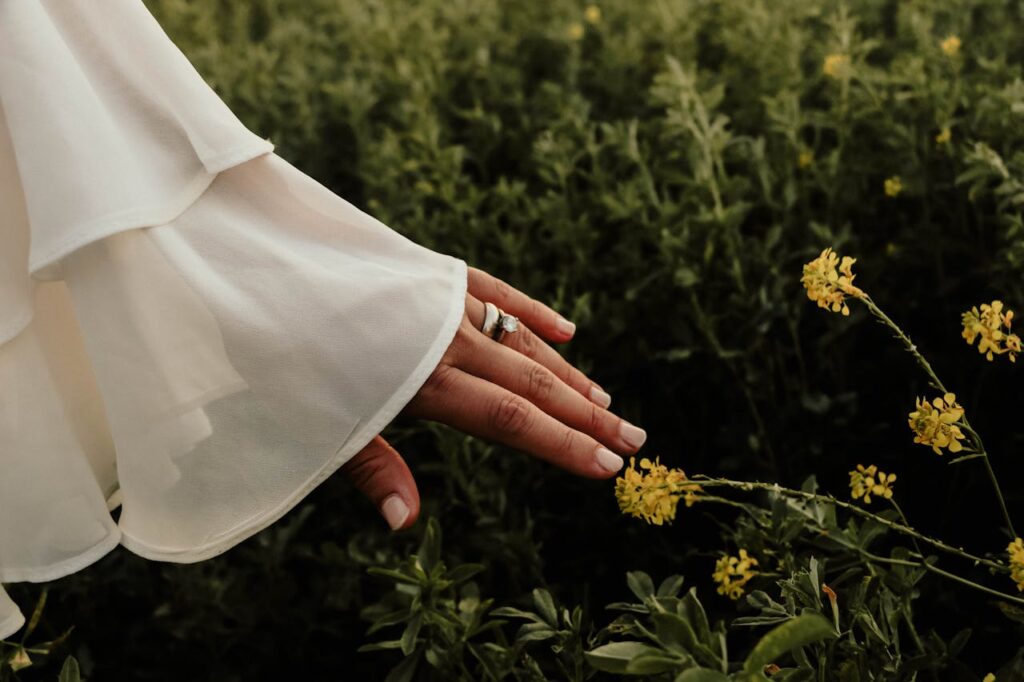 Hochzeit Fotoshooting Wald 